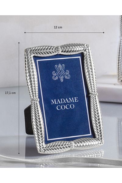 Madame Coco Photo Frame - Silver