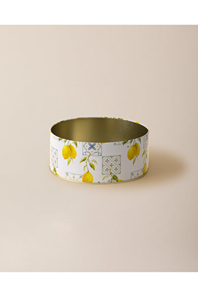 Madame Coco Середня кругла металева коробка - Monde