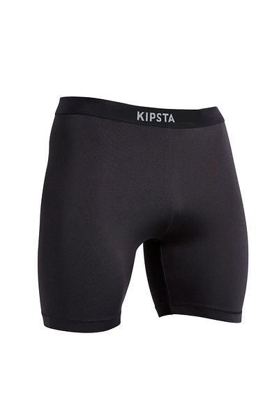 Decathlon شورت Kipsta أسود للبالغين - Keepcomfort 100 - كرة القدم