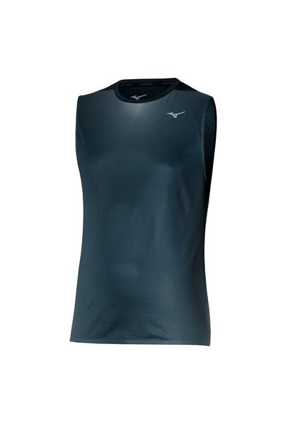MIZUNO Ανδρικό αμάνικο μπλουζάκι Aero Black