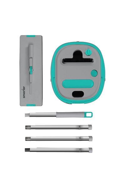 SMARTER Aqua Jet - Refillable Clean and Dirty Water Separation Feature Tablet Mop Cleaning Set Mop