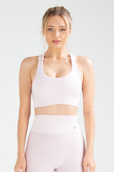 speedlife Sutien sport pentru femei, fără sudură, cu decolteu deschis, slim fit, SSF0005