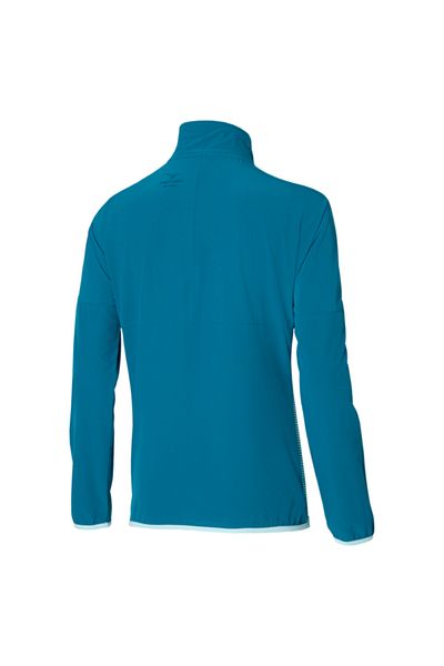 MIZUNO Charge Printed Jacket Ανδρικό Αδιάβροχο Μπλε