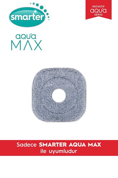 SMARTER Aqua Max Automatic Cleaning Set - Double Bucket, Water Separation Feature, Mop Mop