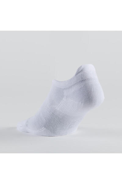 Decathlon White Unisex Tennis SocKs - Short SocKs, 3 PaiRs Set - Rs 160
