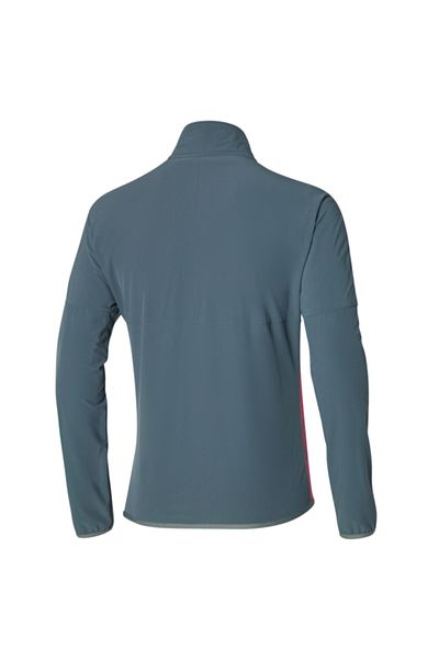 MIZUNO Charge Printed Jacket Ανδρικό αδιάβροχο γκρι / κόκκινο