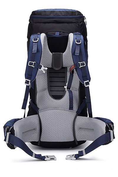 Go Veform Professional Outdoor Mountaineering, Camping and Hiking Backpack (60 Liters) Navy Blue 8125