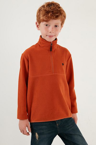 Lela Μαλακή υφή με φερμουάρ γιακάς Winter Fleece Unisex Παιδικό Fleece 5905002