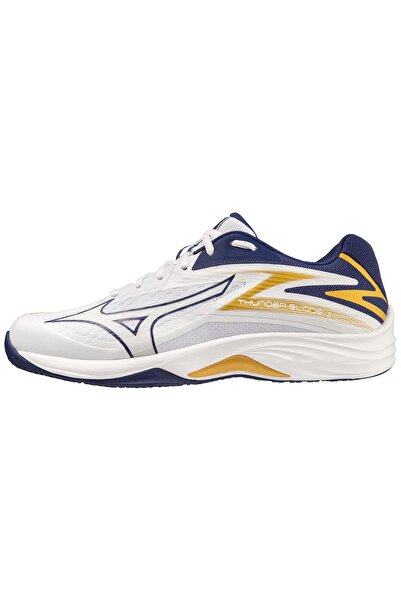 MIZUNO Thunder Blade Z Men's Volleyball Shoes White/Dark Blue