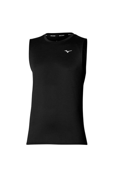 MIZUNO Ανδρικό αμάνικο μπλουζάκι Impulse Core μαύρο