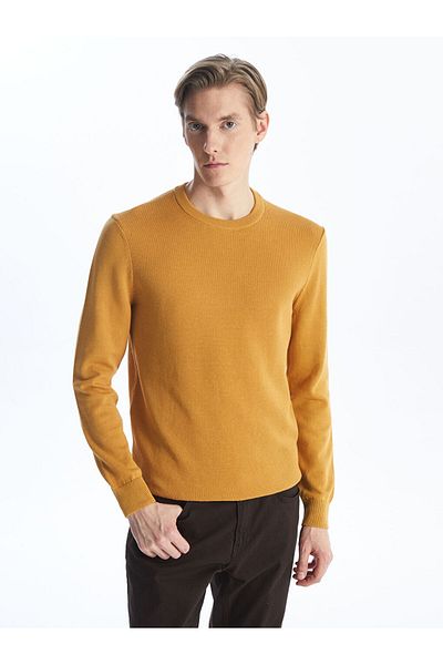 LC Waikiki Men's Knitwear Sweater - Long Sleeve, Crew Neck