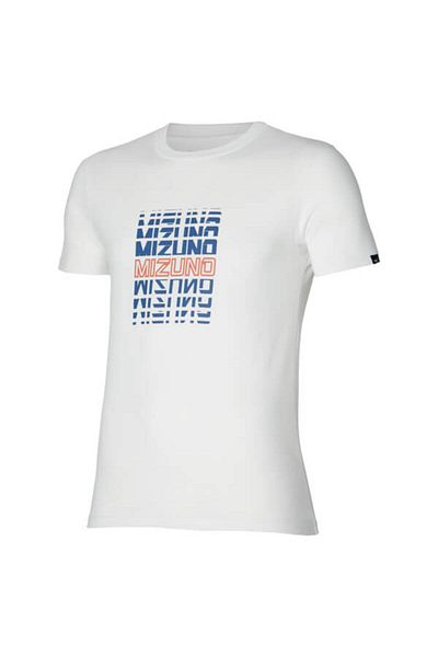 MIZUNO Αθλητικό ανδρικό μπλουζάκι Mizuno Λευκό