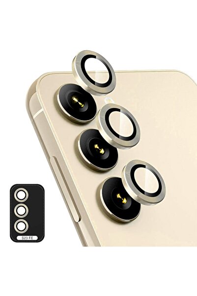 Fibaks Samsung Galaxy S23 FE Kamera Lens Koruyucu Kırılmaz Cam Kaliteyi Bozma...