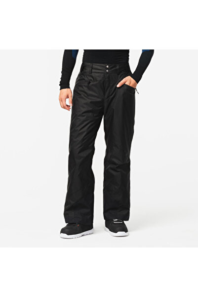 Decathlon Erkek Kayak Pantolonu Su Geçirmez Kayak Pantolonu Siyah