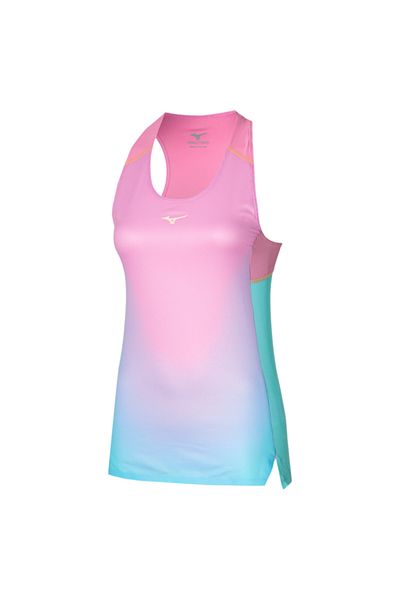 MIZUNO Дамска тениска без ръкави Aero, розова