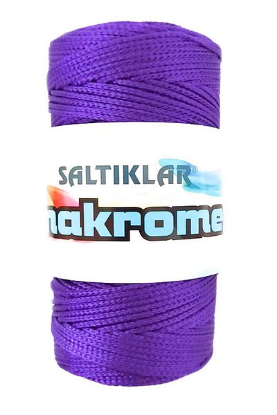 STUMBANNG 1 Piece Polyester Macrame Thread 4250 Purple 100 Gr