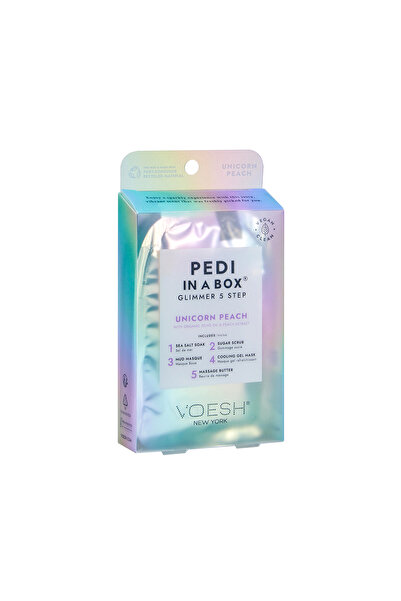 Voesh New York Pedi In A Box Glimmer Pedikür 5 Adımlı Set Unicorn