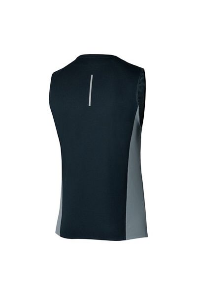 MIZUNO Ανδρικό αμάνικο μπλουζάκι Aero Black