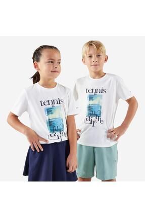 Decathlon Cocuk Tenis Ti ortu K r k Beyaz Tennis Is In The Air Fiyat Yorumlar Trendyol