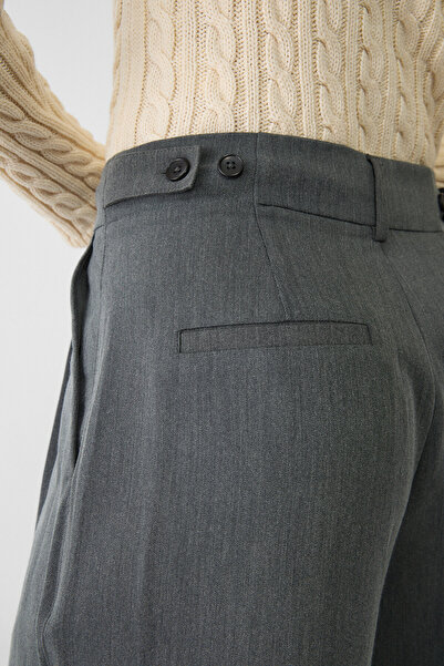 Stradivarius Extra Wide Leg Adjustable Pants