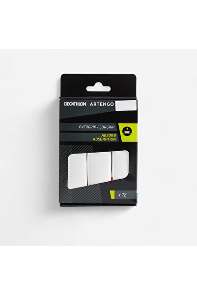 Decathlon Artengo Tenis Overgrip - Beyaz - 12 Adet - Absorb