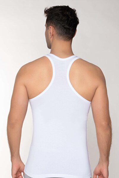 DOWRY Men's Modal Sports T-Shirt White