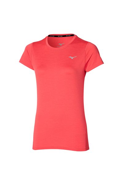 MIZUNO Γυναικείο T-Shirt Impulse Core Κόκκινο