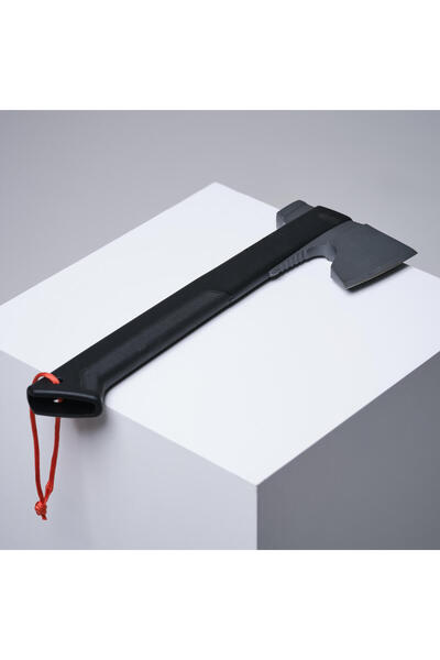 Solognac Bushcraft Camp Axe - Hunting and Nature Observation - 35 cm - Black