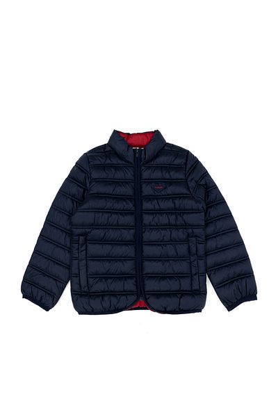 U.S. Polo Assn. Girl's Navy Blue Coat 50271542 -Vr033