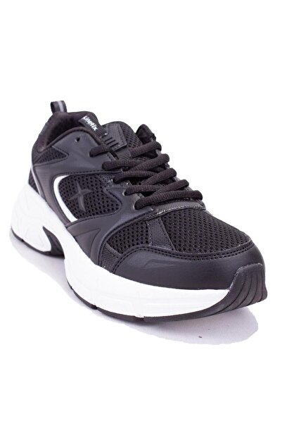 Kinetix Pantofi sport ortopedici de zi cu zi pentru femei Arlex Tx Black White