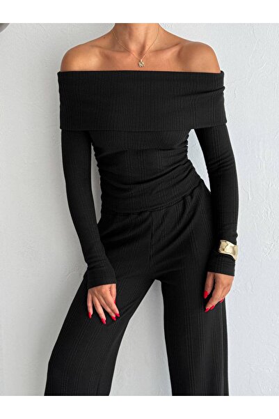 AYKA WEAR Set dublu cu șnur lateral cu guler Madonna