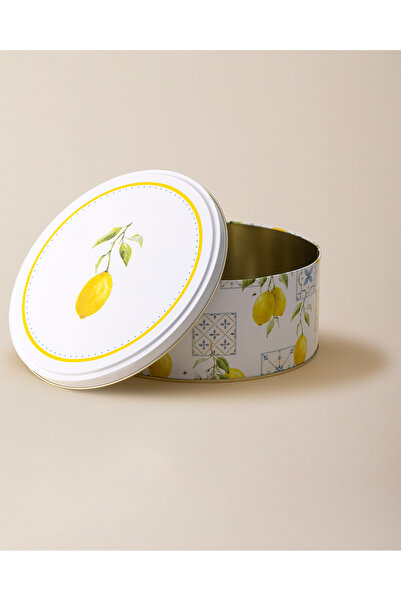 Madame Coco Large Round Metal Box - Monde