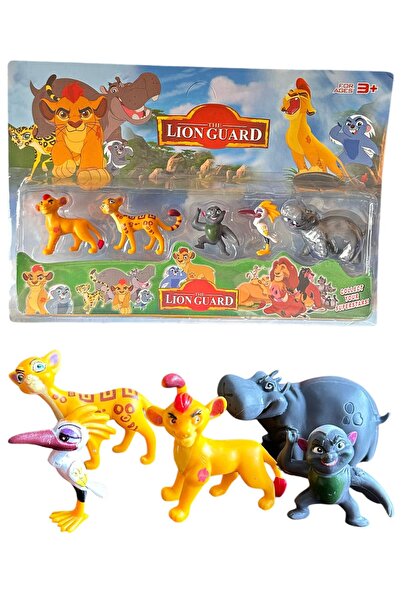 Aslan Koruyucular The Lion Guard 5 Parça Oyuncak Aslan Kral eğitici