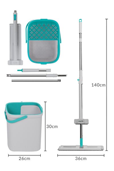SMARTER Aqua Star Cleaning Set - Spare Tablet Mop and Mop