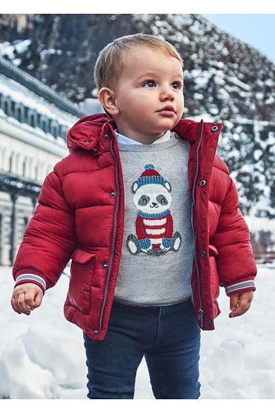 Red baby coats sale