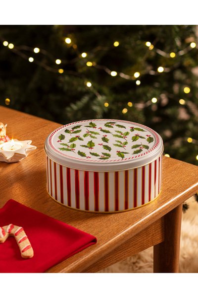 Madame Coco Chris Round Metal Box - Medium Size