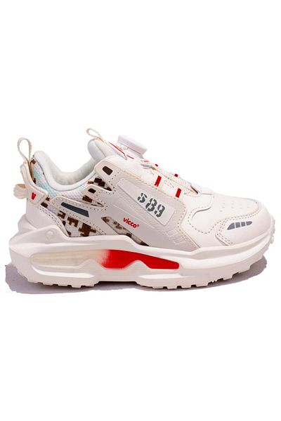 Vicco Cod 346F24K329 Pantofi sport ortopedici casual pentru băieți bej