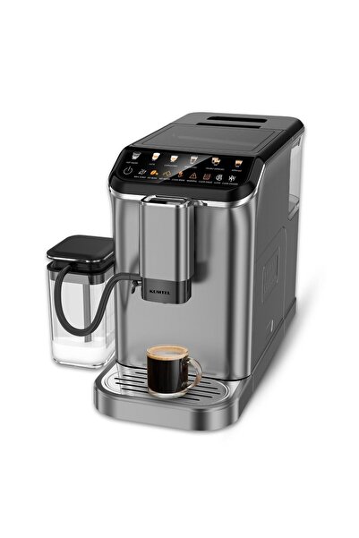 KUMTEL LatteNow Tam Otomatik Espresso Makinesi - Kahve Öğütücülü Dokunmatik Renkli Ekranlı