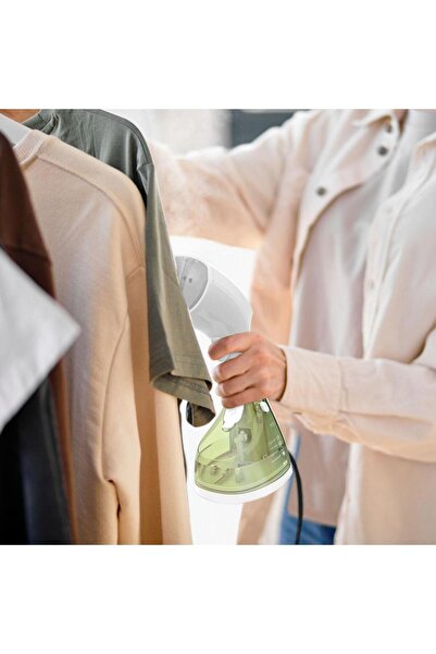 KUMTEL Portable Compatible Steam Wrinkle Remover Vertical Iron, White Steam Iron