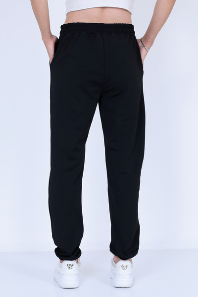 Sea Queen ünisex büyük beden Yüksek Bel Şardonlu kışlık Dalgıç Kumaş Eşofman Altı