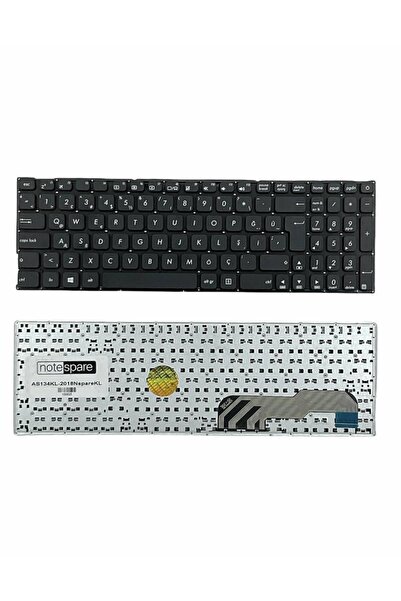 Notespare Asus ile Uyumlu K541, K541UA, K541UJ, K541UV, X541UVK Notebook Klavye Siyah TR