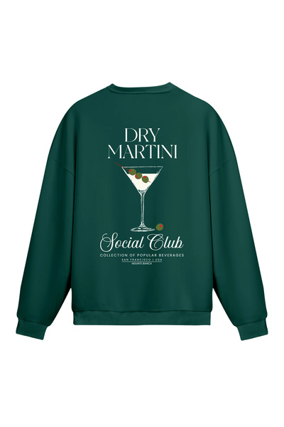 Mounte Bianca Unisex Dry Martini - Obična majica sa kapuljačom
