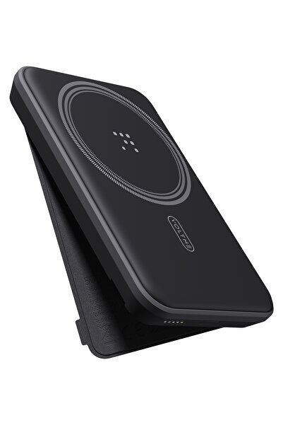 VOLTME Siyah Magpak 5000mah Magsafe Kablosuz Powerbank- 22.5w