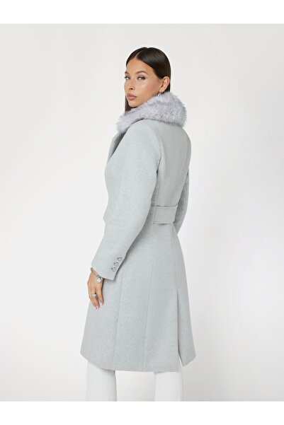 Guess Nancy Fit Coat Faux