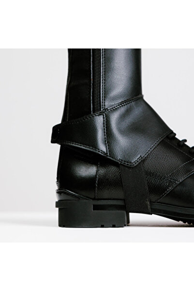 Decathlon Yetişkin Binicilik Mini Çeps - Siyah - 500