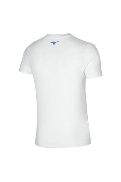 MIZUNO Γραφικό ανδρικό μπλουζάκι λευκό