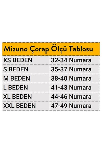 MIZUNO Șosete Act Train Mid 2p Negru/albastru