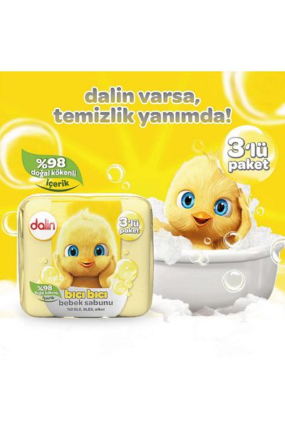 Dalin Baby Soap Bıcı Bıcı 3 Pack