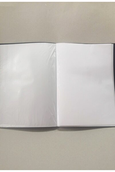 Noki Siyah 30lu Sunum Dosyası Plastik Kapaklı Şeffaf Yapraklı