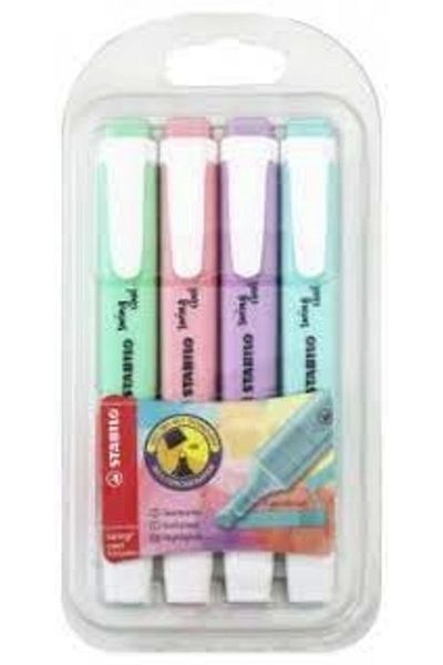 Stabilo Highlighter Swing Cool Pen Type 4 Pcs 275/4